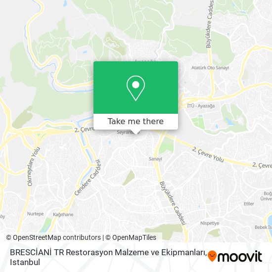 BRESCİANİ TR Restorasyon Malzeme ve Ekipmanları map