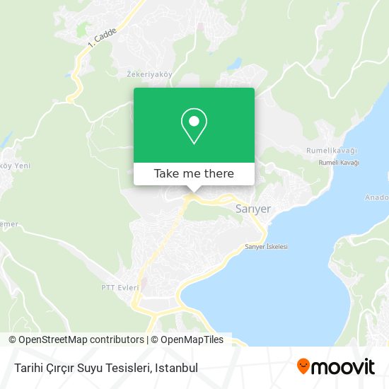 Tarihi Çırçır Suyu Tesisleri map