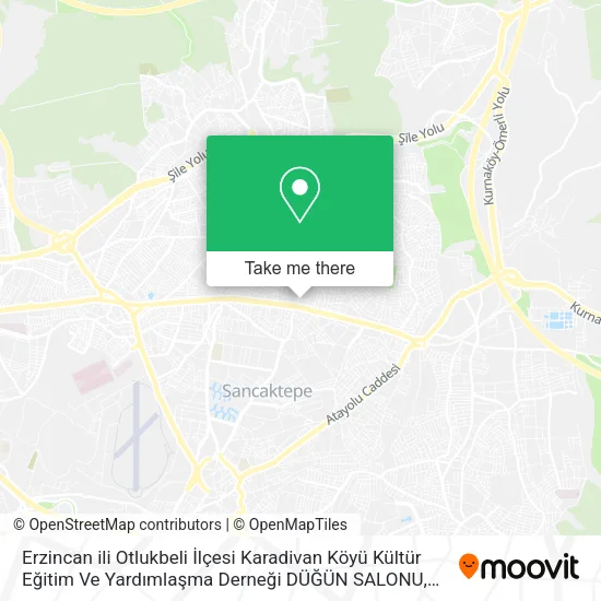 Erzincan ili Otlukbeli İlçesi Karadivan Köyü Kültür Eğitim Ve Yardımlaşma Derneği DÜĞÜN SALONU map