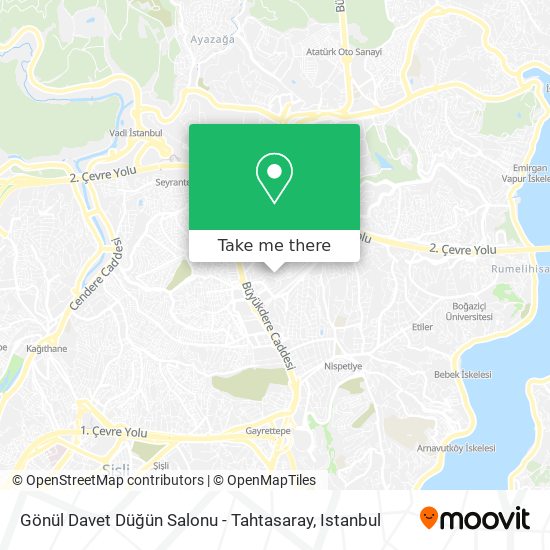 Gönül Davet Düğün Salonu - Tahtasaray map