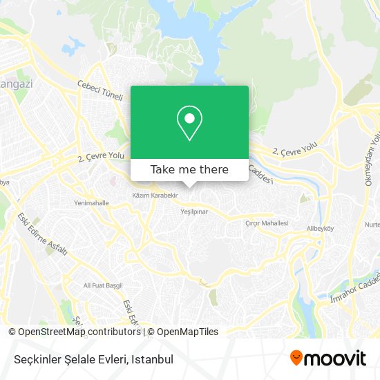 Seçkinler Şelale Evleri map