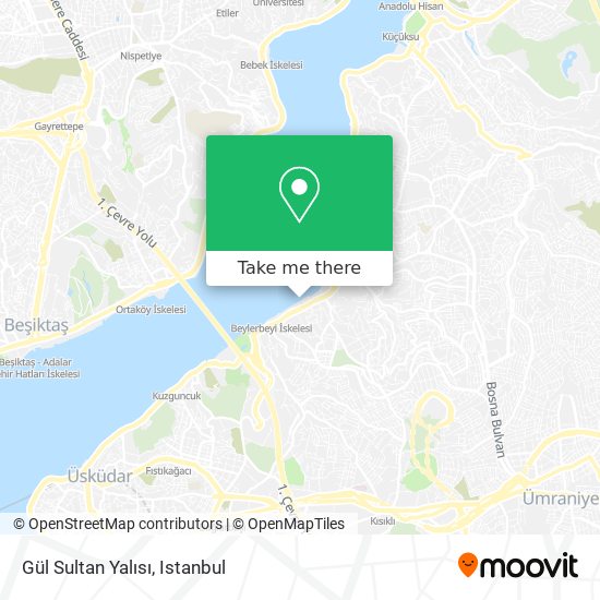 Gül Sultan Yalısı map