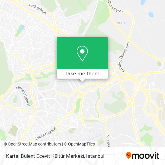 Kartal Bülent Ecevit Kültür Merkezi map