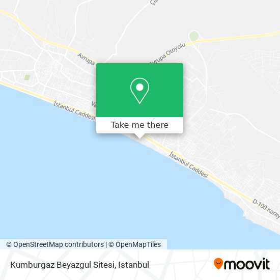 Kumburgaz Beyazgul Sitesi map