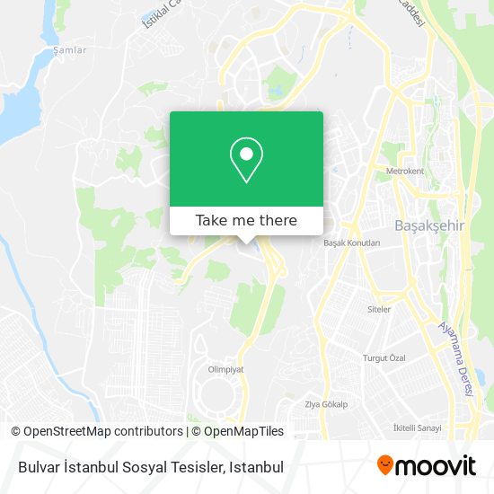 Bulvar İstanbul Sosyal Tesisler map