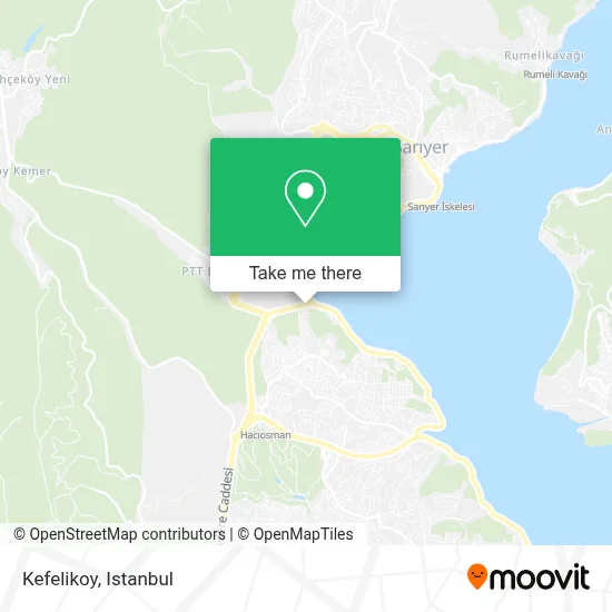Kefelikoy map