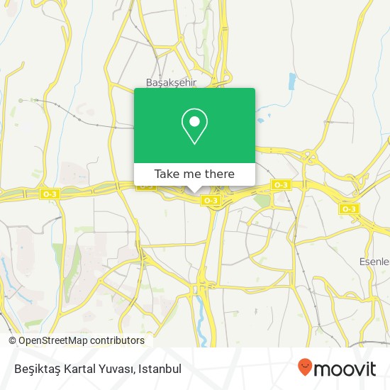 Beşiktaş Kartal Yuvası map