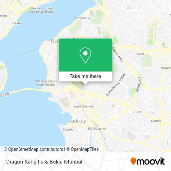 Dragon Kung Fu & Boks map