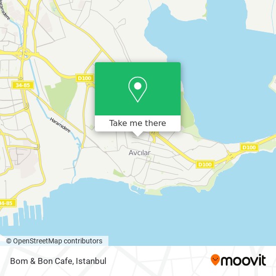 Bom & Bon Cafe map