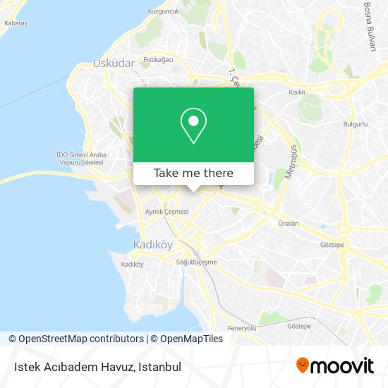 Istek Acıbadem Havuz map