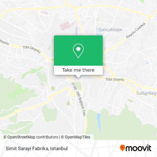Simit Sarayı Fabrika map