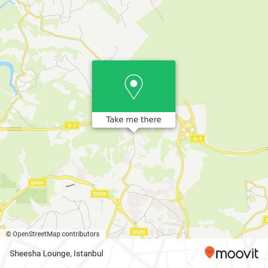 Sheesha Lounge map