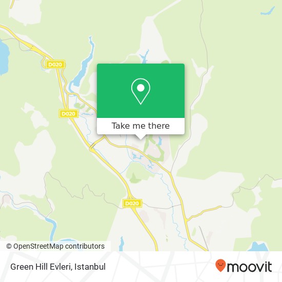 Green Hill Evleri map