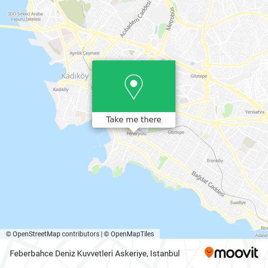 Feberbahce Deniz Kuvvetleri Askeriye map