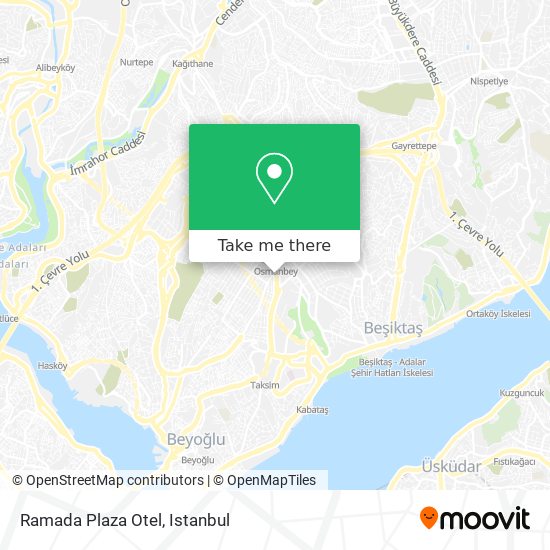 Ramada Plaza Otel map