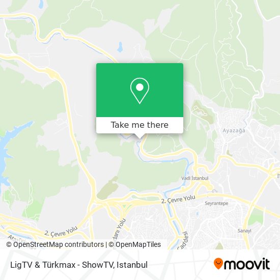 LigTV & Türkmax - ShowTV map
