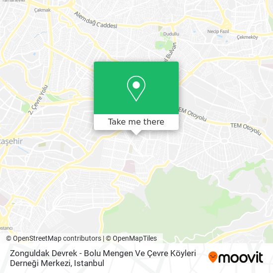 Zonguldak Devrek - Bolu Mengen Ve Çevre Köyleri Derneği Merkezi map