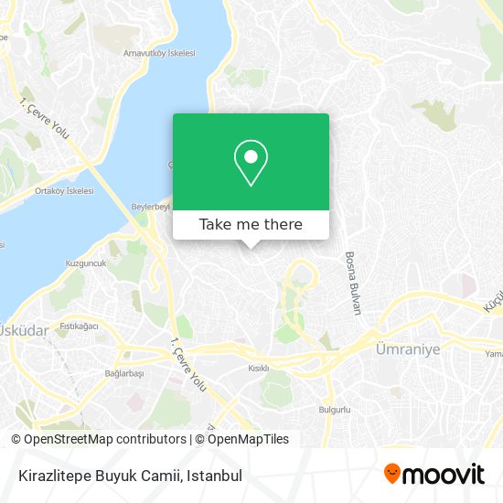 Kirazlitepe Buyuk Camii map