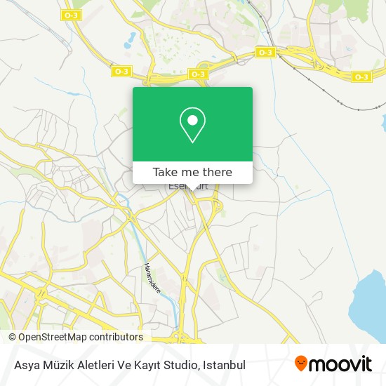 Asya Müzik Aletleri Ve Kayıt Studio map