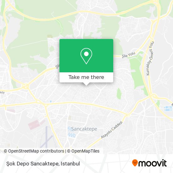 Şok Depo Sancaktepe map