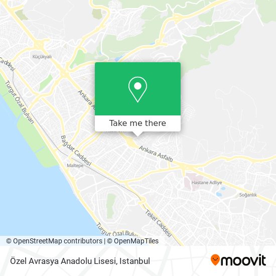 Özel Avrasya Anadolu Lisesi map