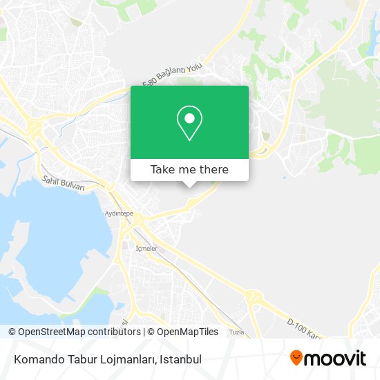 Komando Tabur Lojmanları map