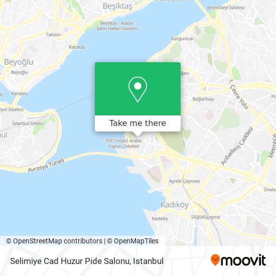 Selimiye Cad Huzur Pide Salonu map