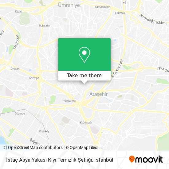 İstaç Asya Yakası Kıyı Temizlik Şefliği map