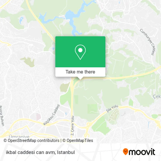 ikbal caddesi can avm map