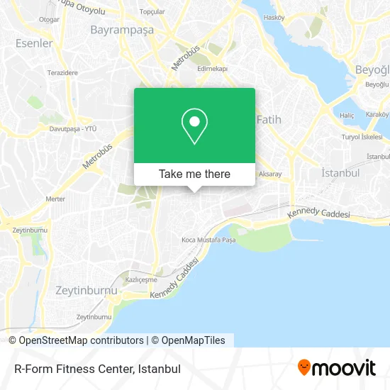 R-Form Fitness Center map