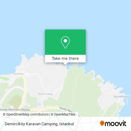 Demirciköy Karavan Camping map