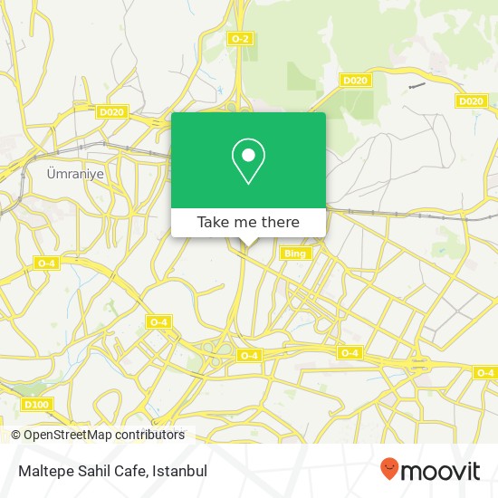 Maltepe Sahil Cafe map