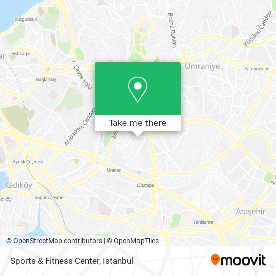 Sports & Fitness Center map