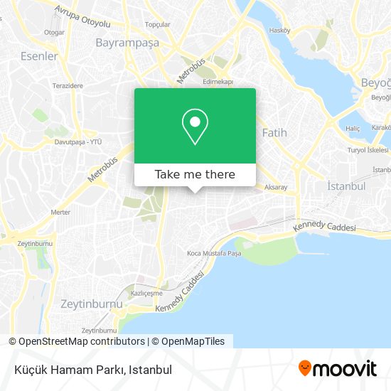 Küçük Hamam Parkı map
