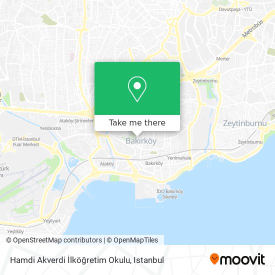 Hamdi Akverdi İlköğretim Okulu map