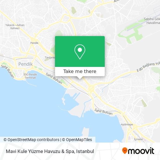 Mavi Kule Yüzme Havuzu & Spa map