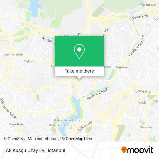 Ali Kuşçu Uzay Evi map