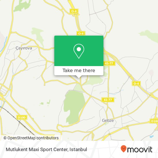 Mutlukent Maxi Sport Center map