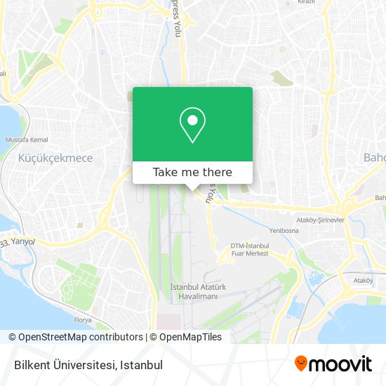 Bilkent Üniversitesi map