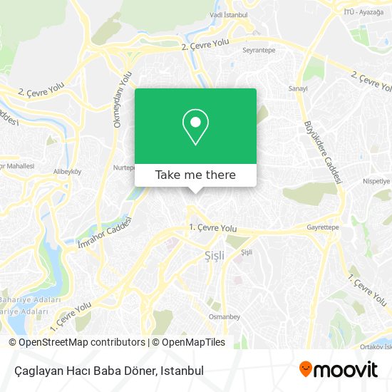 Çaglayan Hacı Baba Döner map