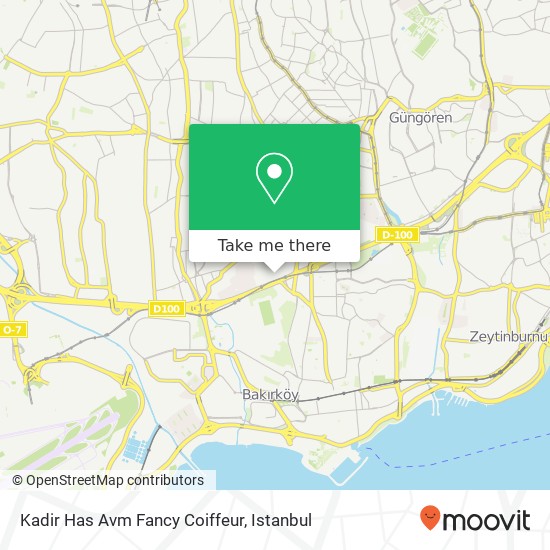 Kadir Has Avm Fancy Coiffeur map