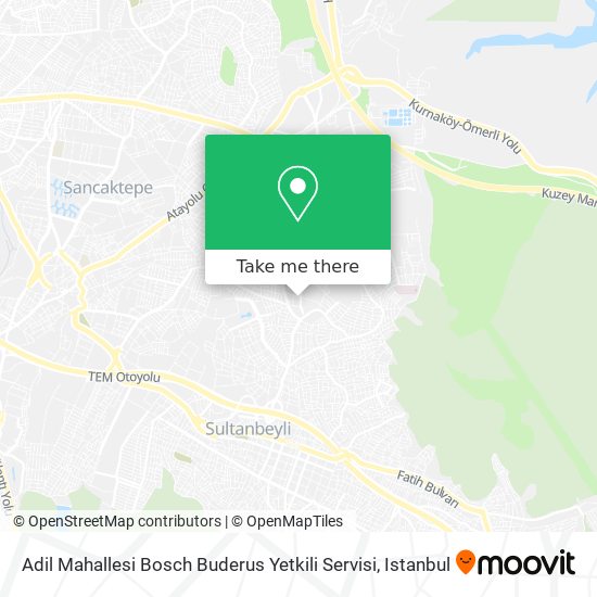 Adil Mahallesi Bosch Buderus Yetkili Servisi map