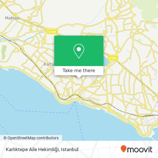 Karlıktepe Aile Hekimliği map