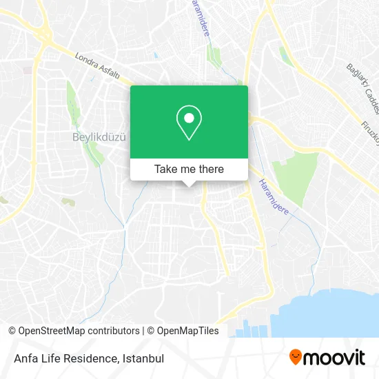 Anfa Life Residence map