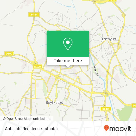 Anfa Life Residence map