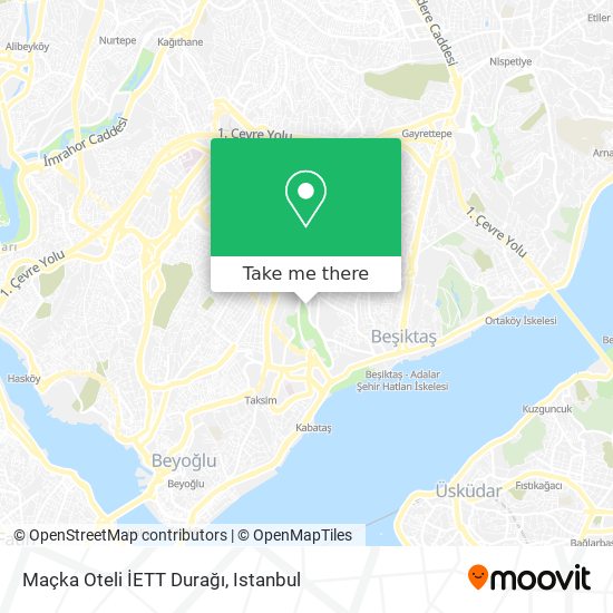 Maçka Oteli İETT Durağı map