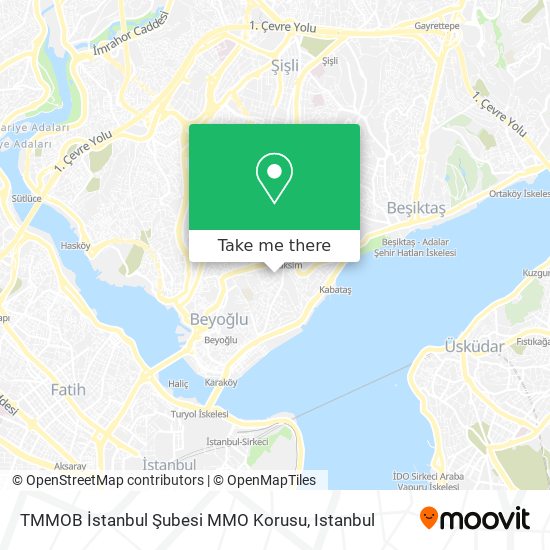 TMMOB İstanbul Şubesi MMO Korusu map