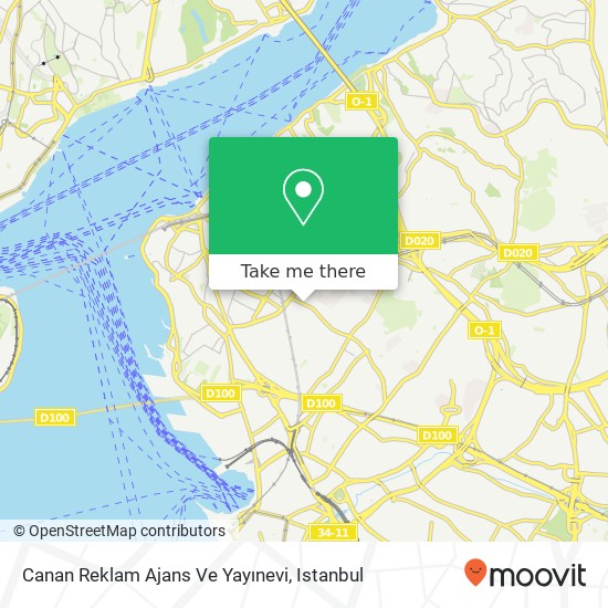 Canan Reklam Ajans Ve Yayınevi map