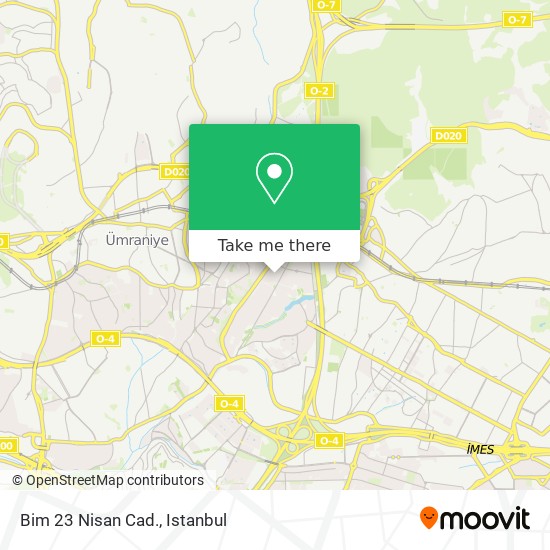 Bim 23 Nisan Cad. map