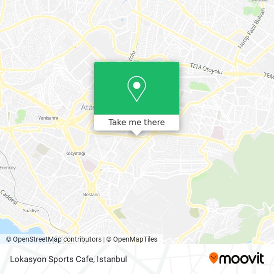 Lokasyon Sports Cafe map